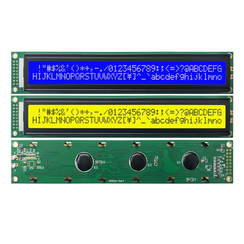 40x2 LCD ekranas